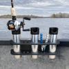 Brocraft Rod Storage for Alumacraft Boat/AlumaTrac Bracket System 3 Rods Storage view 1