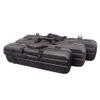 AMEYXGS Takedown Recurve Bow Case Hard Bow Carry Storage Box Arrow Holder for Archery Hunting Shooting (Black, S: 27.5"x7.9"x5.1") view 1