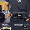 RAD Lever Weight Lifting Gym Belt for Men & Women, Size 25-42 Inches, Thick 10MM & Width 4 Inch, Jet Black Leather view 3