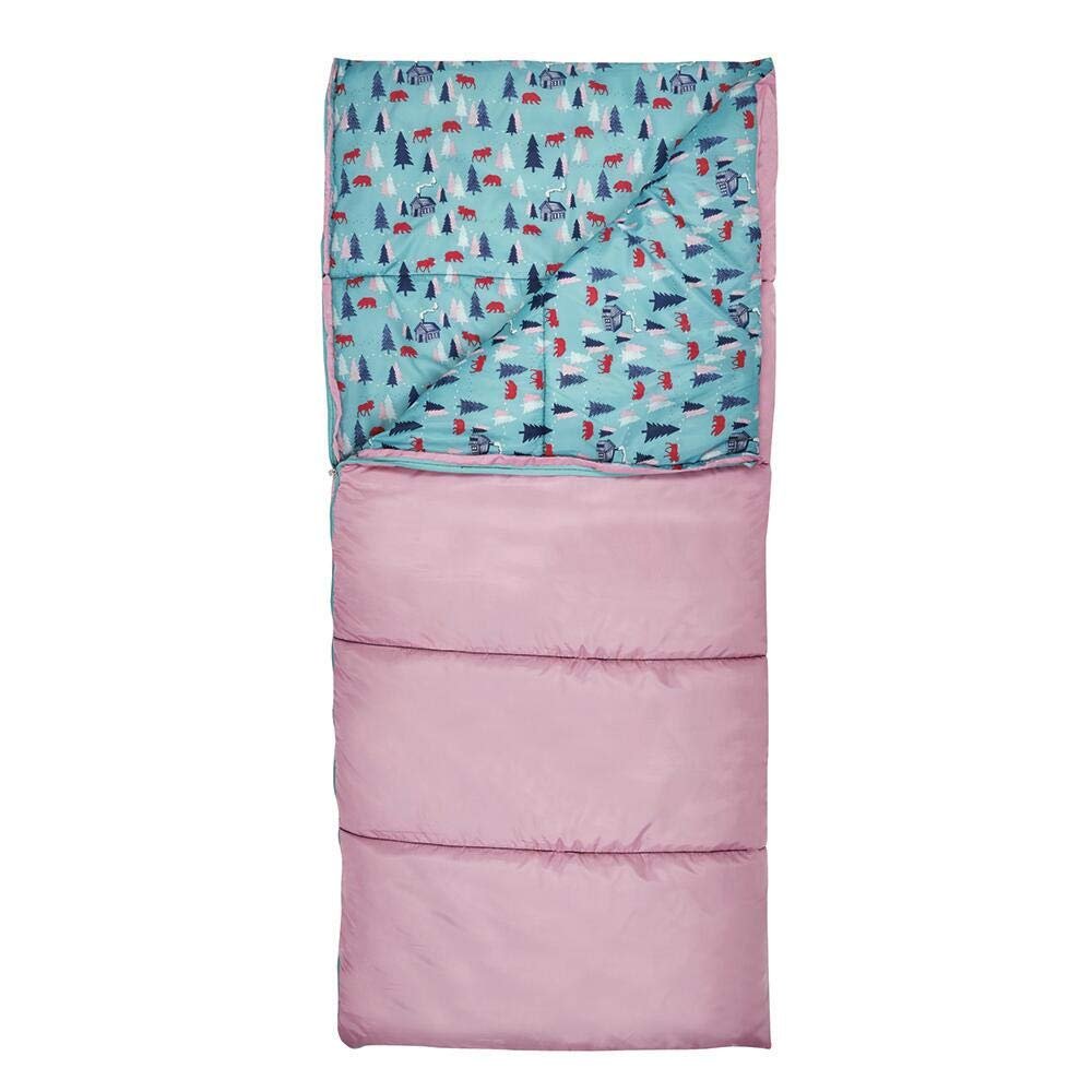 Guidesman 40 Degree 28" x 58" Youth Pink Sleeping Bag