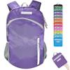 BEMYGREENBAG 35L Foldable Waterproof Backpack For Outdoor Sports With Inside Wet Clothes Compartment Packable For Multiple Uses Ultra Lightweight Ideal For Hiking Men And Women Travel(Purple) view 1