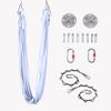 Aerial Yoga Hammock Set  Anti-Gravity Swing for Inversion, Flexibility & Strength Training(White) view 1
