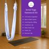 Aerial Yoga Hammock Set  Anti-Gravity Swing for Inversion, Flexibility & Strength Training(White) view 3