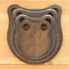 3/8" AR500 Steel Targets 3" 4" 5" 6" Gong Set Y view 1