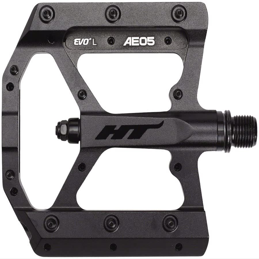 WOVELOT HT Components AE05(EVO+) Pedals - Platform Aluminum 9/16 Stealth Black