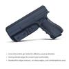 IWB Kydex Holster Fits: Glock 17 (Gen 1-5) & Glock 22 / Glock 31 (Gen 3-4) - Inside Waistband Concealed Carry Holster for G17 G22 G31- Widened Entrance (Black, Right Hand) view 3