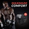 FightX Boxing Headgear for Men & Women, Synthetic Leather MMA Training Equipment, Muay Thai, Kickboxing and UFC Sparring Headgear for Youth (Black, L/XL) view 2