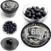RUBBER-STEEL BALLS 100 pcs S-Type Premium Quality Hard Rubber Steel Balls Paintballs Powerballs 7 gr. Heavy Ammo for Self Home Defense Training Pistols in 68 Caliber view 1
