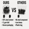 RUBBER-STEEL BALLS 100 pcs S-Type Premium Quality Hard Rubber Steel Balls Paintballs Powerballs 7 gr. Heavy Ammo for Self Home Defense Training Pistols in 68 Caliber view 4