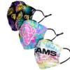 foco Los Angeles Rams NFL Neon Floral 3 Pack Face Cover view 2