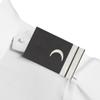 BuyStripes Shoulder Boards Epaulets Silver Crescent Moon Steward Chef Uniform (Black With Silver Moon & Two Silver Bars) view 2