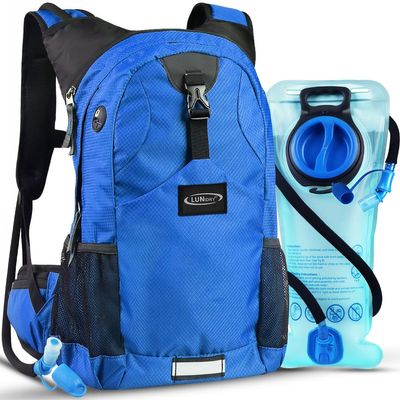 Lunidry Hydration Pack Thermal Insulated Hydration Backpack with 2L BPA Free Leak-Proof Water Bladder, Daypack Perfect for Running, Cycling, Hiking, Climbing-Keep Liquids Cool Up to 4 Hours