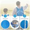 BEMYGREENBAG 35L Foldable Waterproof Backpack For Outdoor Sports With Inside Wet Clothes Compartment Packable For Multiple Uses Ultra Lightweight Ideal For Hiking Men And Women Travel(Blue) view 4