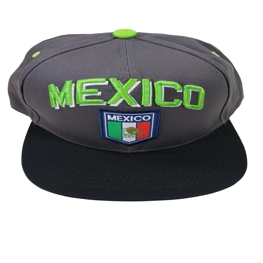 Rhinoxgroup Mexico Baseball Soccer Cap 006-2 Black