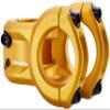 Spank Spoon 318 Stem Gold (43mm), Chamfered bar clamp, Ultra-short stack height, Bicycle Stem, Ideal for ASTM 5, All mountain, enduro, trail, free ride, DJ, E-Bike view 1