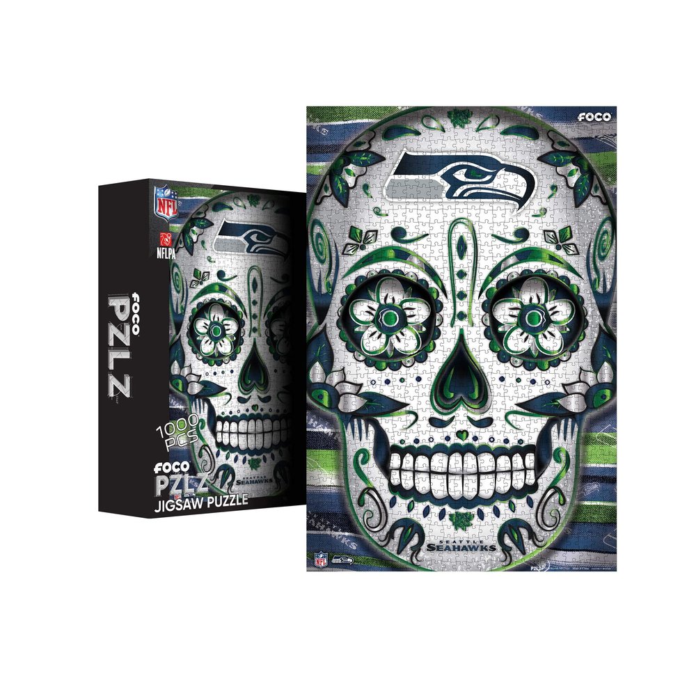 foco NFL Sugar Skull 1000 Piece Jigsaw PZLZ