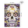 FOCO LSU Tigers NCAA Sugar Skull 1000 Piece Jigsaw PZLZ view 2
