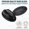 Alpcour Bike Front Wheel Riser Trainer Block with Anti-Skid Design  Compatible with Stationary, Mountain and Road Bikes  Natural Riding Position Set -up for Indoor Training view 4