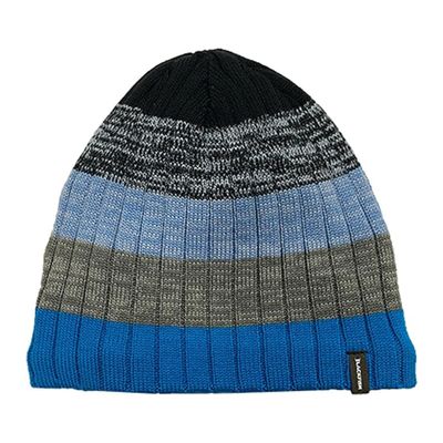 BLACKFISH Arid Waterproof Beanie Black/Blue Pattern Windproof, Breathable Cold Weather Fishing Hat with Waterproof Shell & Fleece Lining Warm Winter Beanie for Outdoor Sports & Ice Fishing