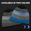 BLACKFISH Arid Waterproof Beanie  Black/Blue Pattern  Windproof, Breathable Cold Weather Fishing Hat with Waterproof Shell & Fleece Lining  Warm Winter Beanie for Outdoor Sports & Ice Fishing view 4
