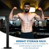 Wakauto Weight Plate Holder Loading Pin for Fitness Pulldown Cable Pulley System LAT Pulldown Heavy Duty Gym Equipment Weights Lifting Pin with Carabiner view 3