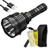 Nitecore Bundle P30i+NL2150HPi (P30i) 2000 Lumen 1093 Yards Ultra Long Throw Flashlight, USB-C Rechargeable with Two NL2150HPI and LumenTac Organizer view 1
