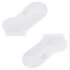 FALKE Unisex Kids Family Sneaker Socks, Breathable, Durable, Sustainable Cotton, Lightweight, Colorful, Skin-Friendly, White (White 2000), 1-3.5, 1 Pair view 4