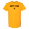UGP Campus Apparel AS03 - Western Michigan Broncos Arch Logo T-Shirt - X-Large - Gold view 1