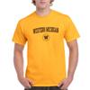 UGP Campus Apparel AS03 - Western Michigan Broncos Arch Logo T-Shirt - X-Large - Gold view 2