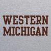 UGP Campus Apparel YS01 - Western Michigan Broncos Basic Block Youth T-Shirt - Small - Sport Grey view 2