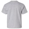 UGP Campus Apparel YS01 - Western Michigan Broncos Basic Block Youth T-Shirt - Small - Sport Grey view 3