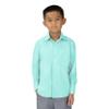 Spring Notion Big Boys' Long Sleeve Dress Shirt 5 Mint view 2