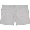 Nautica Girls' School Uniform Fleece Short, Grey Heather, 6 view 2