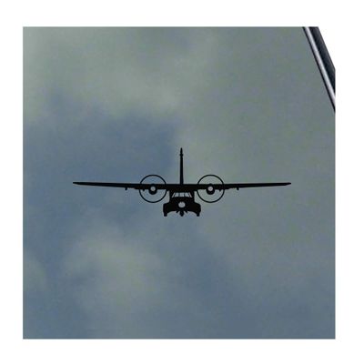 CASA CN-235 Pilot Front Vinyl Sticker Decal Air Force Corps Airliner Military Transport