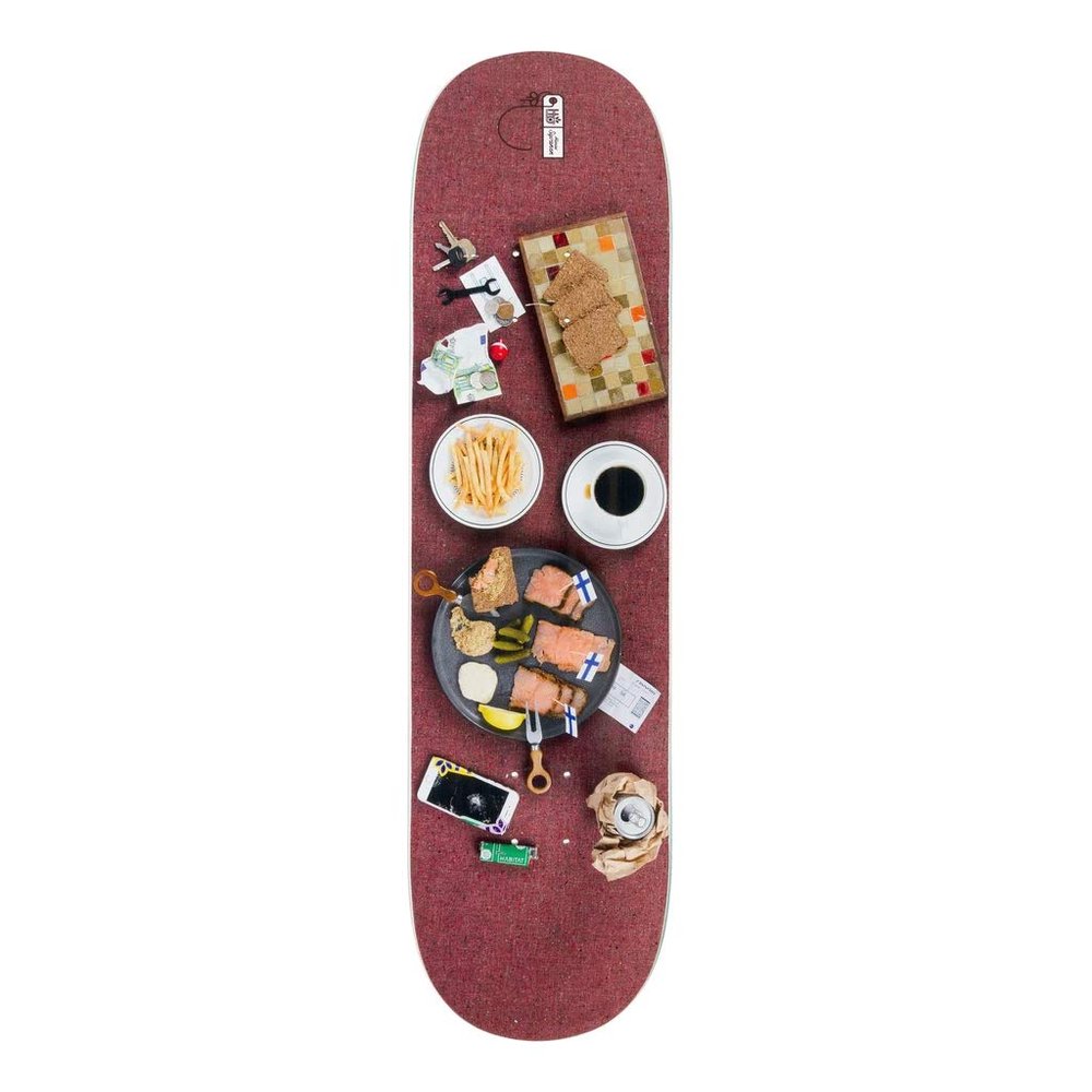 Habitat Skateboard Deck Marius Place Setting 8.25"