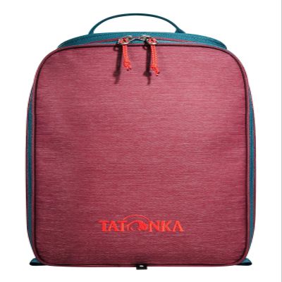 Tatonka Cooler Bag S (6L) - Insulated Bag for Backpacks up to 20 litres Volume - with Inner Compartment for Ice Packs and 2 Zip Openings (Front and Top) - 22 x 12 x 30 cm (Bordeaux red)
