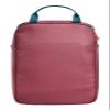 Tatonka Cooler Bag S (6L) - Insulated Bag for Backpacks up to 20 litres Volume - with Inner Compartment for Ice Packs and 2 Zip Openings (Front and Top) - 22 x 12 x 30 cm (Bordeaux red) view 3