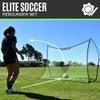 QUICKPLAY Spot Target TEKKERS Soccer Rebounder (8x6') | Perfect for Team or Solo Soccer Training | Ideal Soccer Training Equipment for Passing, Receiving, and Trapping Practice view 2
