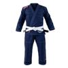 Combat Corner v6 Ultra Light Preshrunk IBJJF Approved Brazilian BJJ Jiu Jitsu Gi for Men and Women | Adult & Youth Sizes - Free BJJ Gi White Belt (Navy Blue, A-0) view 4