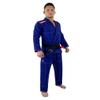 Combat Corner v6 Ultra Light Preshrunk IBJJF Approved Brazilian BJJ Jiu Jitsu Gi for Men and Women | Adult & Youth Sizes - Free BJJ Gi White Belt (Royal Blue, A-3) view 1