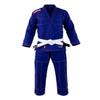 Combat Corner v6 Ultra Light Preshrunk IBJJF Approved Brazilian BJJ Jiu Jitsu Gi for Men and Women | Adult & Youth Sizes - Free BJJ Gi White Belt (Royal Blue, A-3) view 4