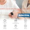 Wellue O2Ring Oxygen Monitor with Vibration Reminder -Bluetooth O2 Pulse Oximeter Rechargeable, Continuous Recording of SpO2 & PR, Blood Oxygen Saturation Tracker with Free APP & PC Reports view 3
