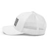 American Fish Flag Saltwater Trucker Hat Ball Cap Snapback Mesh Black Pink view 4