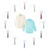 Spring Notion Big Boys' Customizable Cotton Blend Dress Shirt and Tie Set 7 view 2