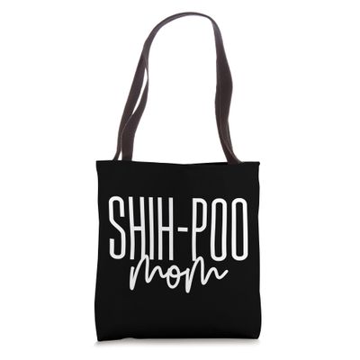 Shih-Poo Mom Cute Shih Tzu Poodle Mix Dog I Love My Shih-Poo Tote Bag