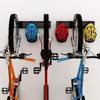 Dirza Bike Storage Rack 68 inch with Bike Tire Wall Protectors Wall Mount Garage Bike Hanger for 6 Bikes Adjustable Bike Hooks for Home indoor Holds Up to 500lbs(6 bike hooks + 6 bike accessory hooks) view 2