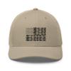 American Fish Flag Saltwater Trucker Hat Ball Cap Snapback Mesh Black Pink view 1