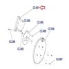Crank Arm REX2LL2 Works W Life Fitness E3 E1 E5 X1 X5 X7 X8 Elliptical view 2