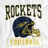 University of Toledo Official Football Helmet Unisex Adult T-Shirt, White, 4X-Large view 2