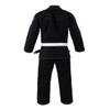 Combat Corner v6 Ultra Light Preshrunk IBJJF Approved Brazilian BJJ Jiu Jitsu Gi for Men and Women | Adult & Youth Sizes - Free BJJ Gi White Belt (Black, A-0) view 3